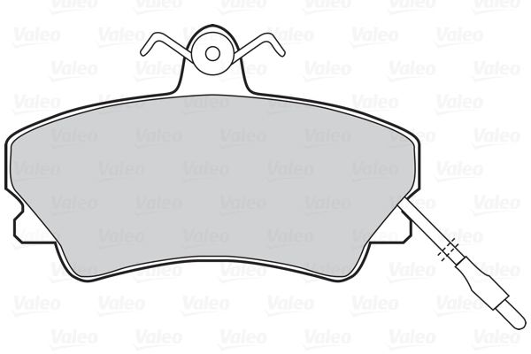 Brake Pad Set, disc brake FIRST 302017