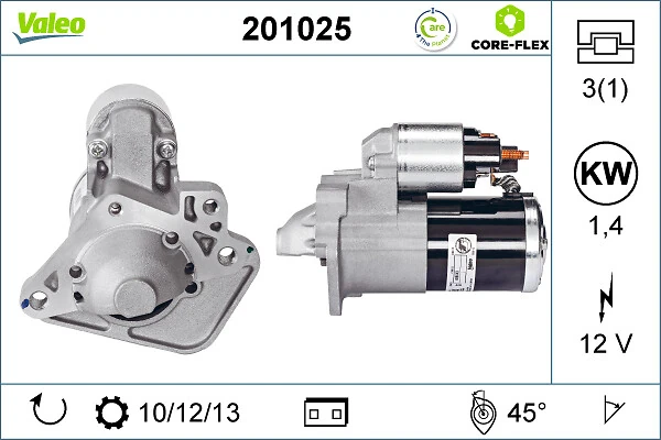 VALEO 201025 Starter