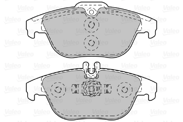 Brake Pad Set, disc brake 601051