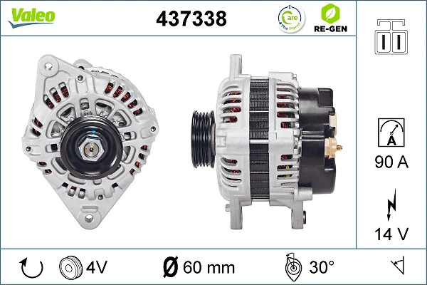 VALEO 437338 Alternator
