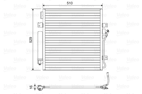 Condenser, air conditioning 814163