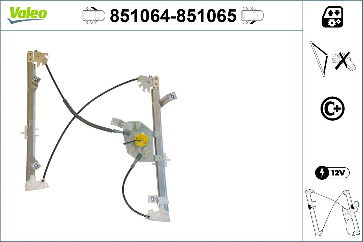 VALEO 851064 Window Regulator