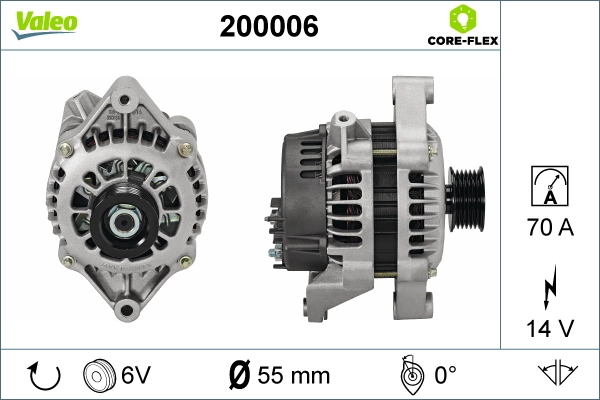 VALEO 200006 Alternator