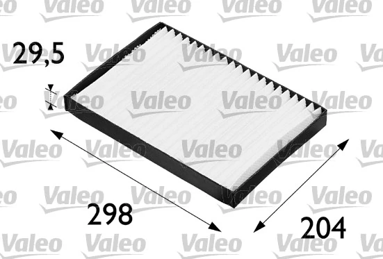 Filter, cabin air VALEO ESSENTIAL 698606