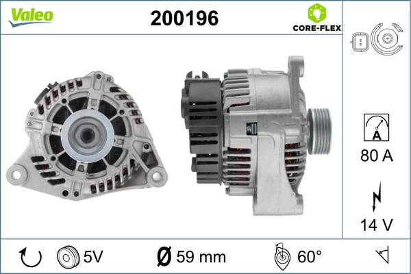 VALEO 200196 Alternator