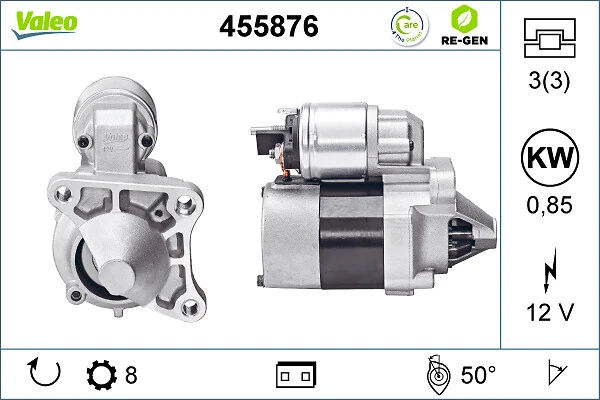 VALEO 455876 Starter