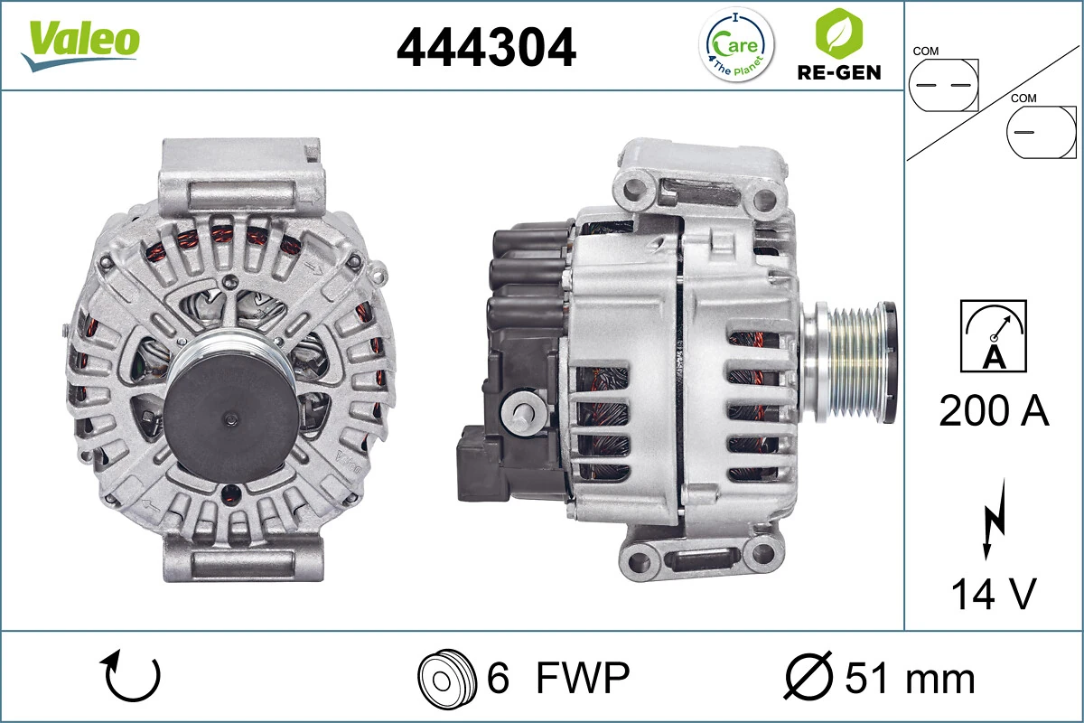 VALEO 444304 Alternator