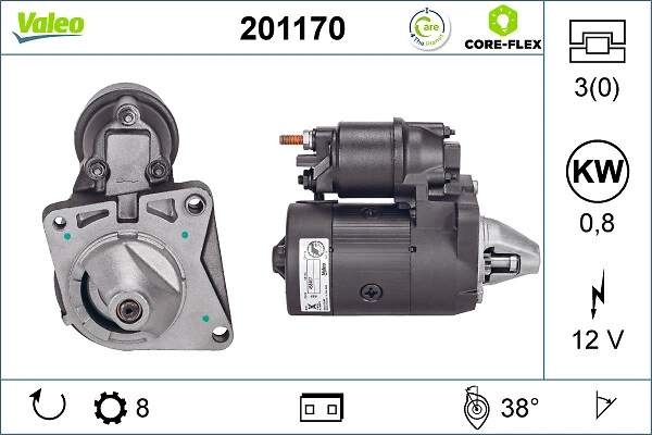 VALEO 201170 Starter