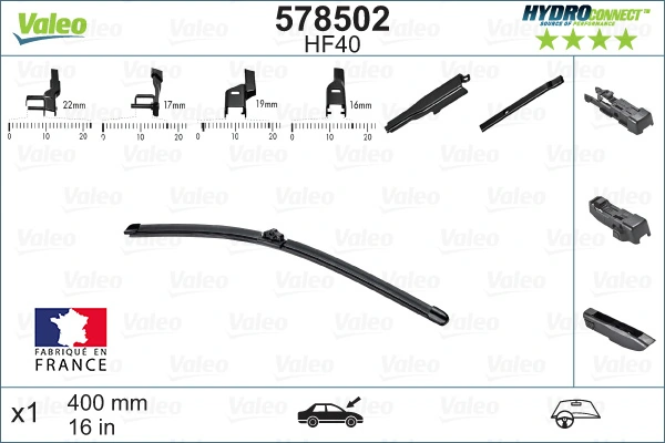 Wiper Blade HYDROCONNECT 578502