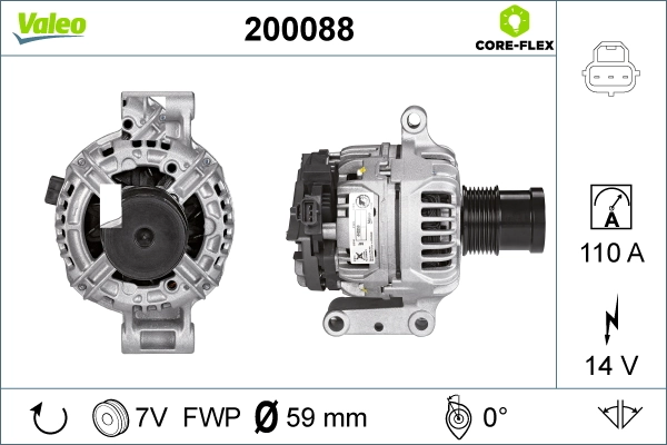 VALEO 200088 Alternator