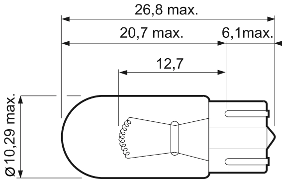 VALEO 032209 Bulb, direction indicator