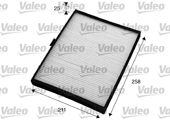 Filter, cabin air VALEO ESSENTIAL 715591
