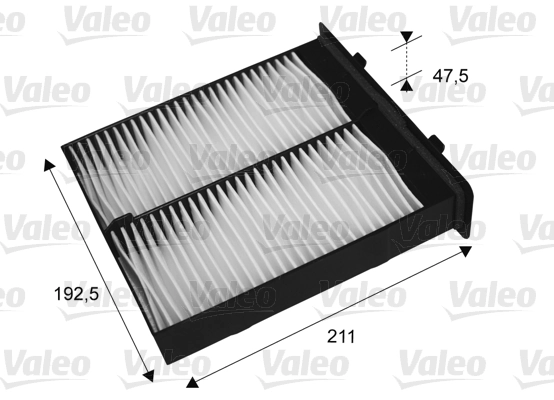 Filter, cabin air VALEO ESSENTIAL 715652
