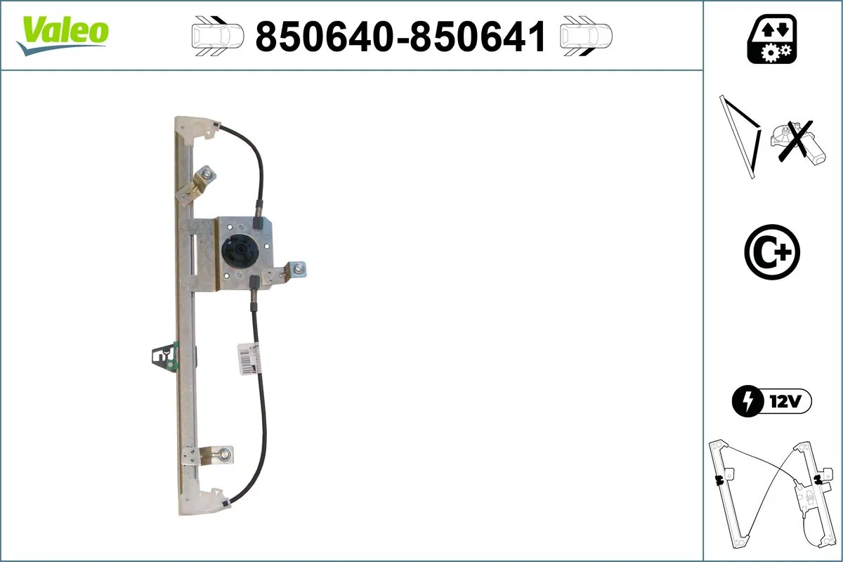 Window Regulator 850640