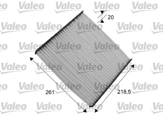 Filter, cabin air VALEO ESSENTIAL 715552