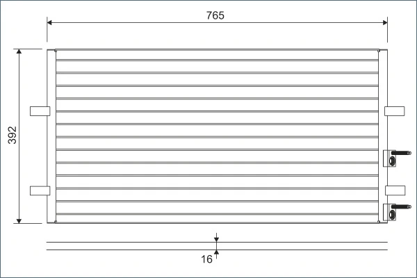 Condenser, air conditioning 814087
