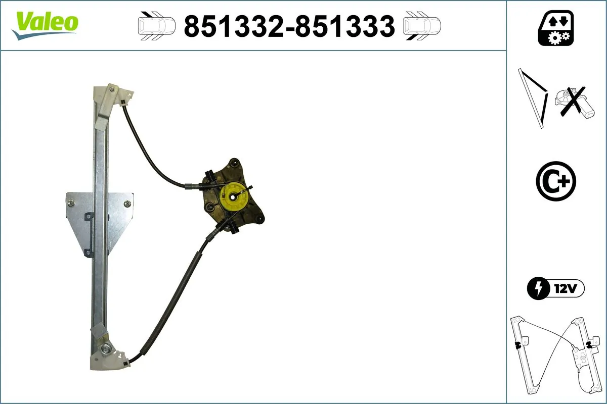 VALEO 851332 Window Regulator