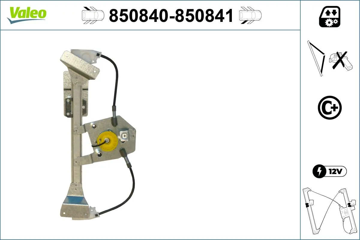 VALEO 850840 Window Regulator
