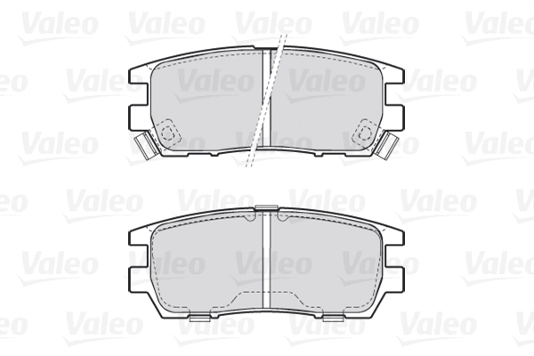 Brake Pad Set, disc brake FIRST 301519