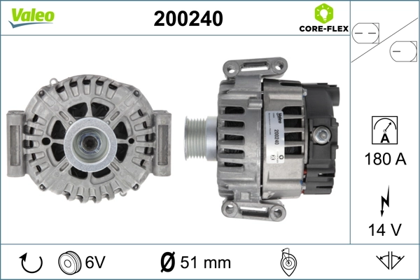 VALEO 200240 Alternator
