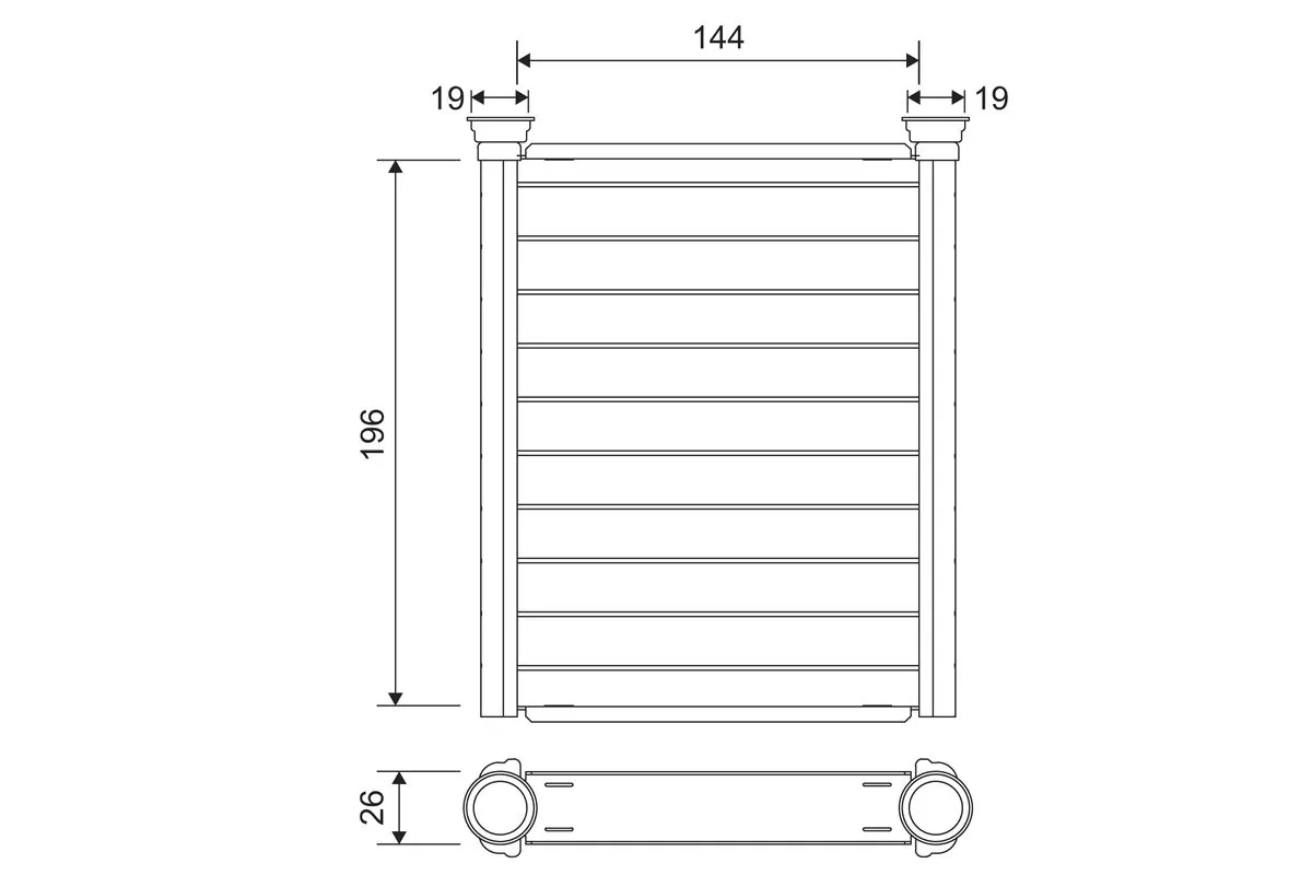 Heat Exchanger, interior heating 811589