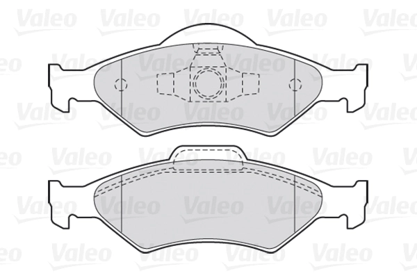 Brake Pad Set, disc brake FIRST 301563