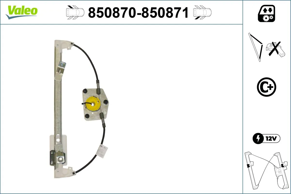 Window Regulator 850870