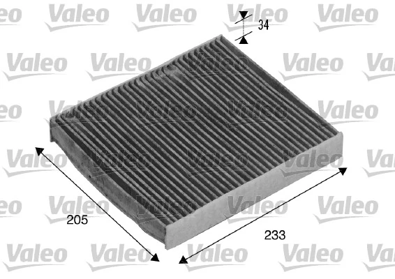 Filter, cabin air VALEO PROTECT 715511
