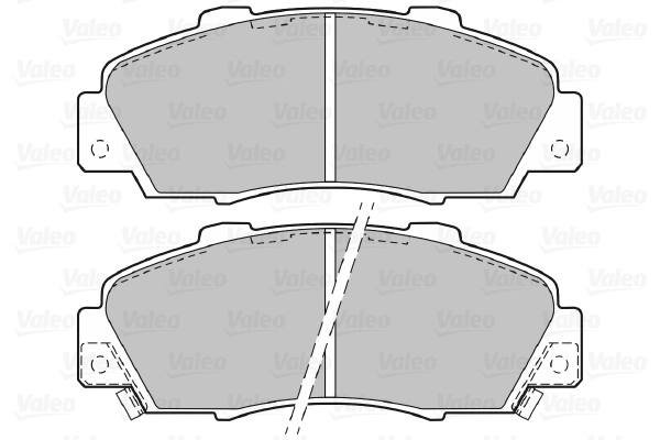 Brake Pad Set, disc brake 598627