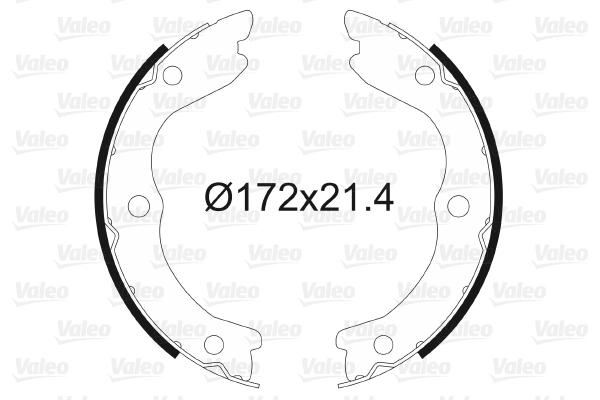 Brake Shoe Set, parking brake 564177