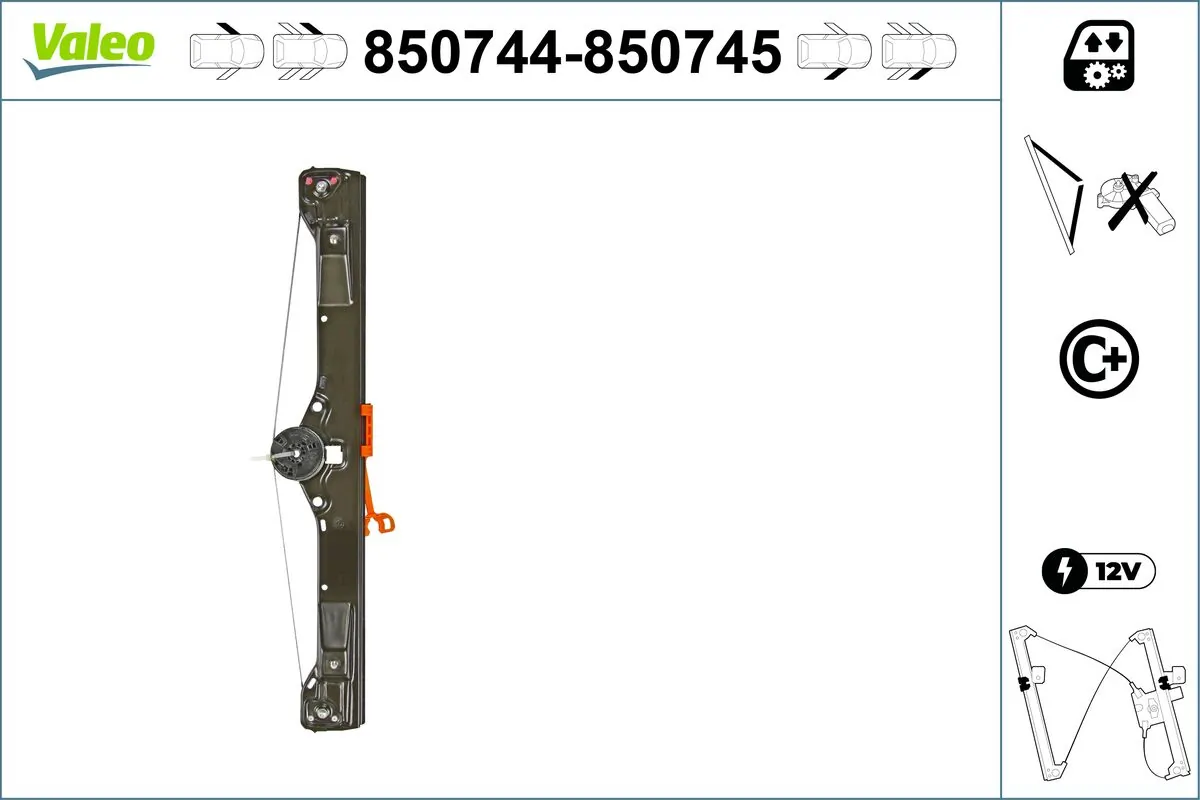 Window Regulator 850744