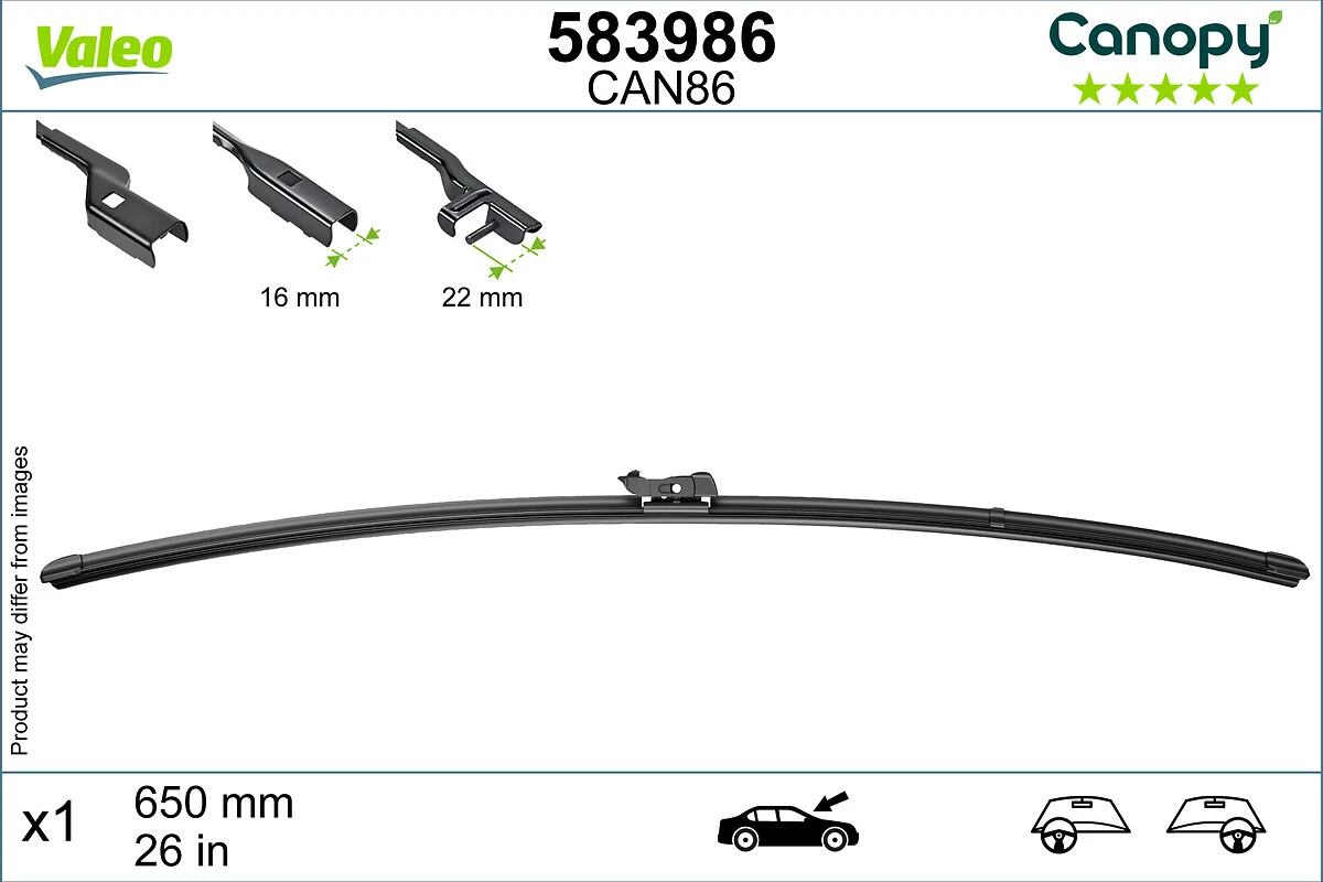 Wiper Blade CANOPY 583986