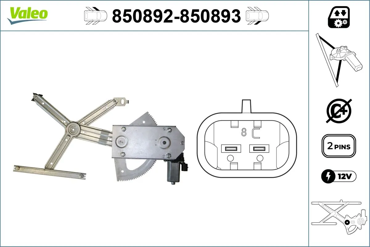 Window Regulator 850892