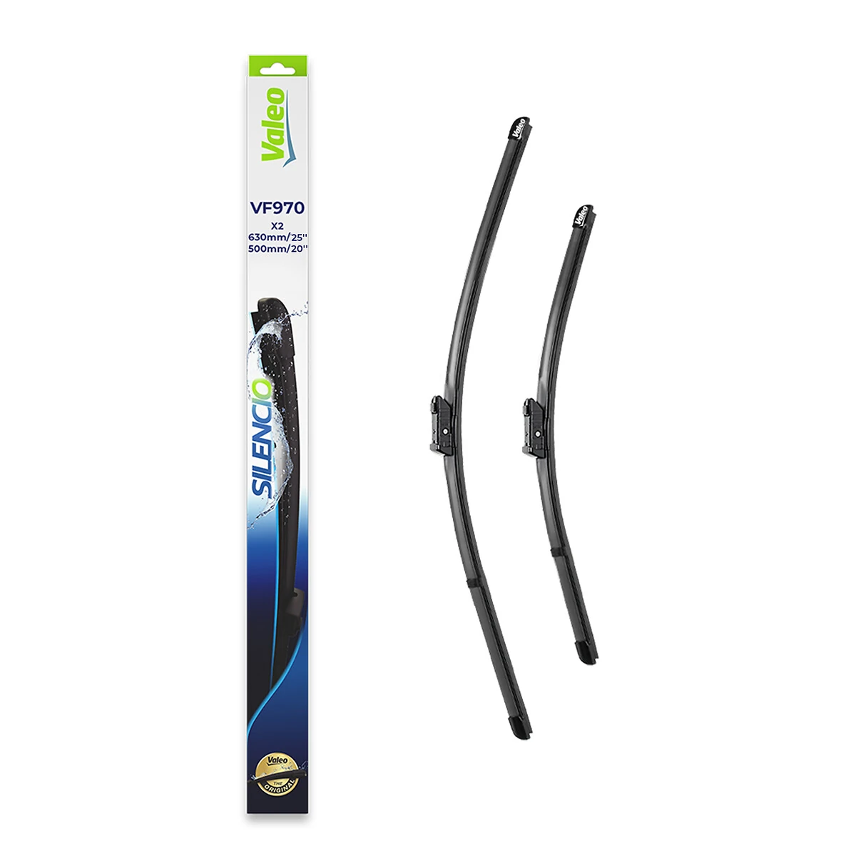 Wiper Blade SILENCIO FLAT BLADE SET 577970