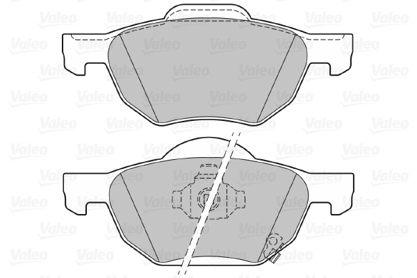 Brake Pad Set, disc brake FIRST 301824