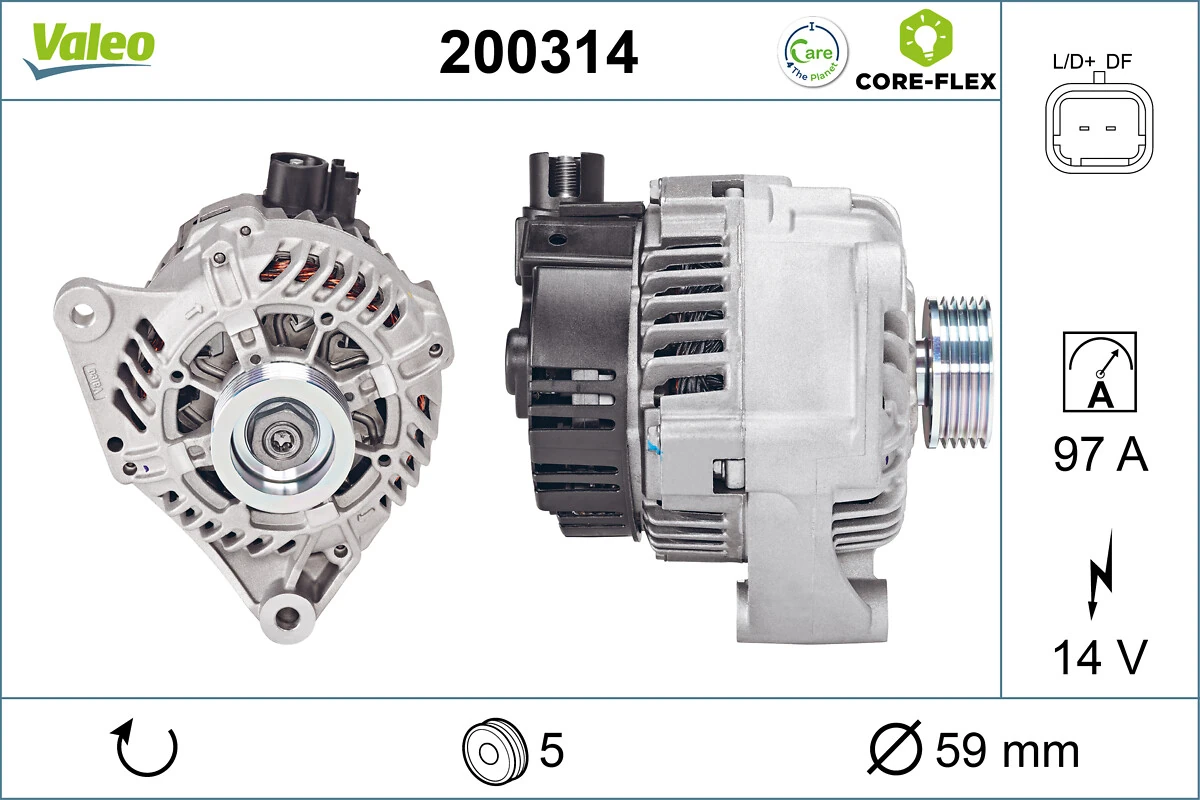 VALEO 200314 Alternator