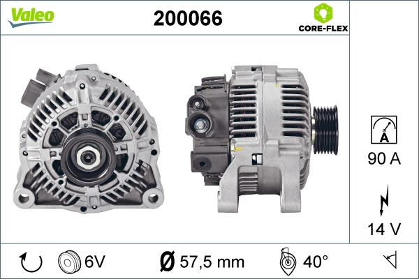 VALEO 200066 Alternator