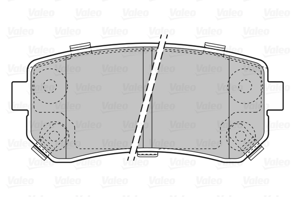 Brake Pad Set, disc brake 598867