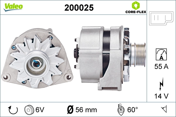 VALEO 200025 Alternator