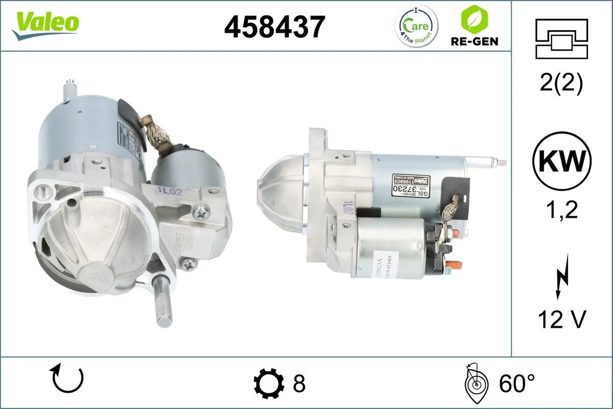 VALEO 458437 Starter