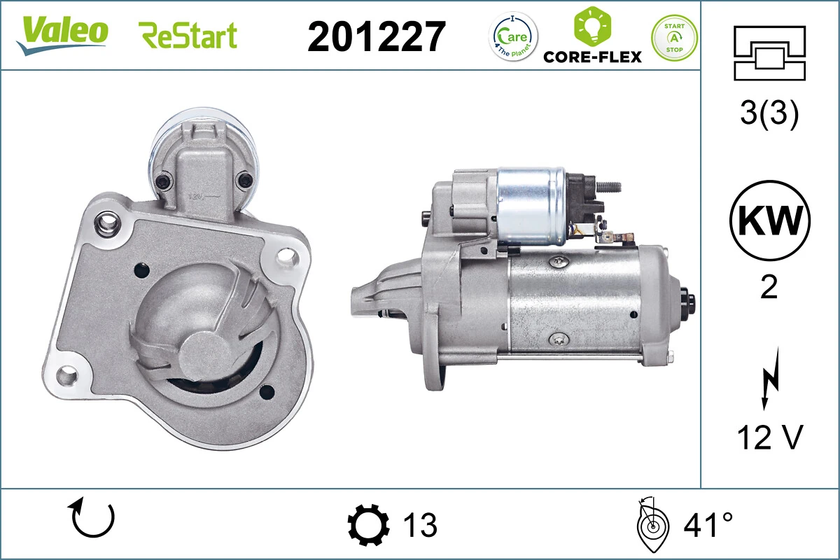 Starter VALEO CORE-FLEX 201227