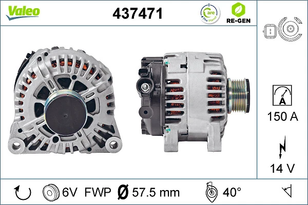 VALEO 437471 Alternator