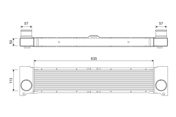 Charge Air Cooler 818808