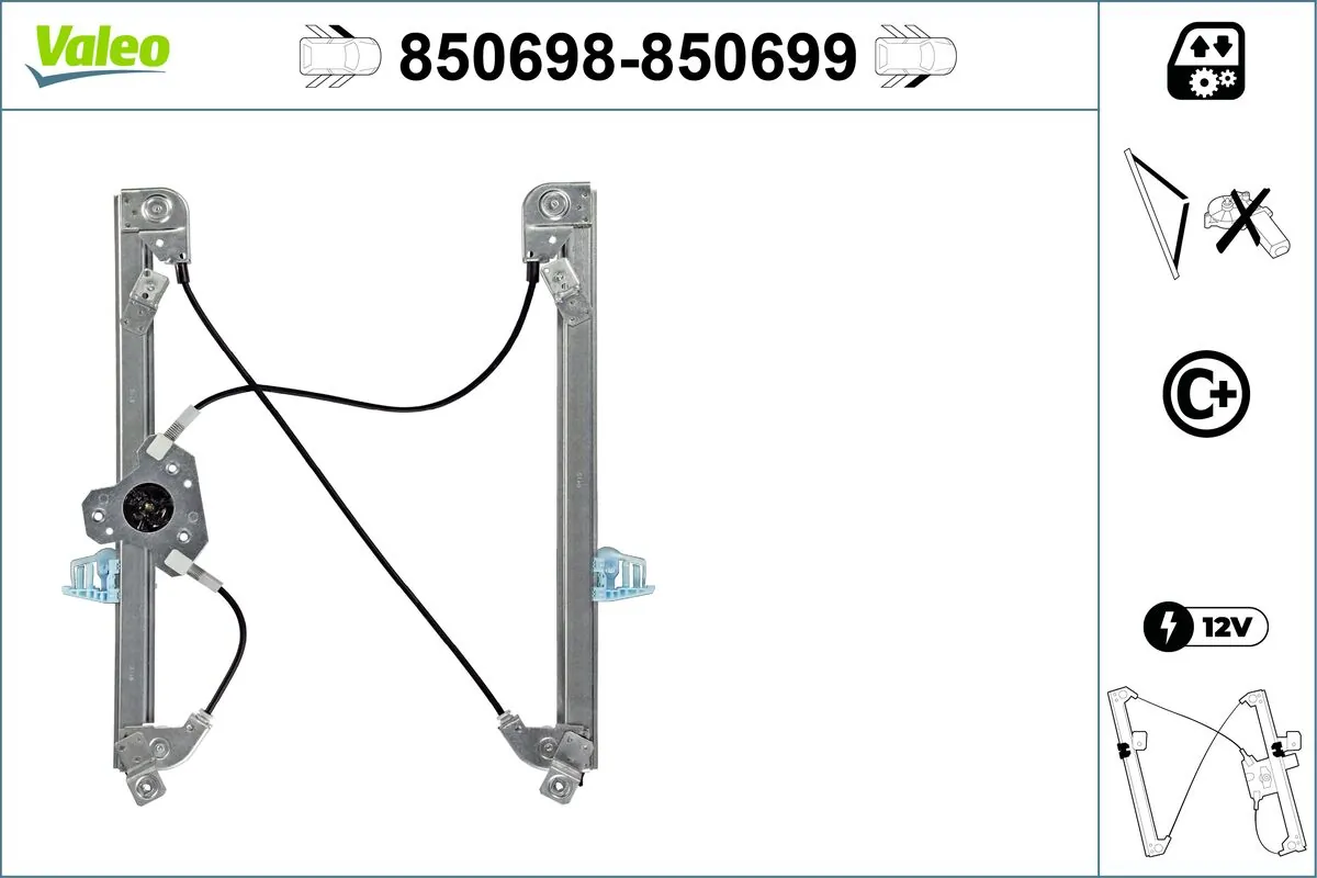 Window Regulator 850698