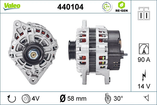 VALEO 440104 Alternator