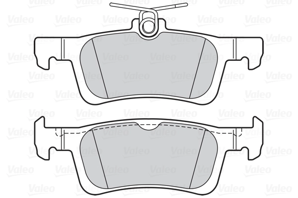 Brake Pad Set, disc brake FIRST 302161