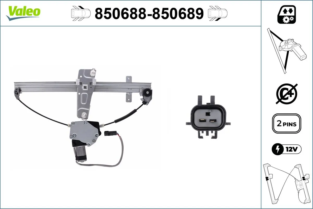 VALEO 850688 Window Regulator