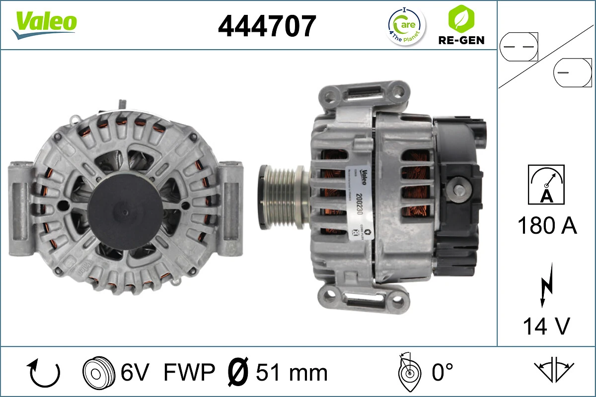 VALEO 444707 Alternator