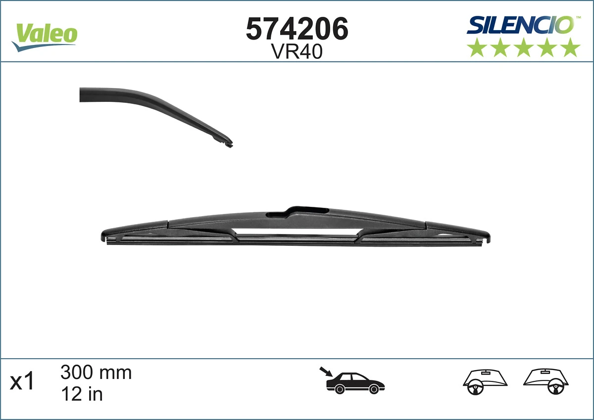 Wiper Blade SILENCIO REAR 574206