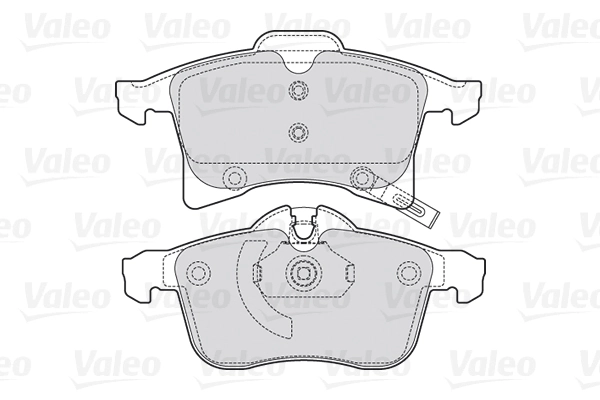 Brake Pad Set, disc brake FIRST 301860